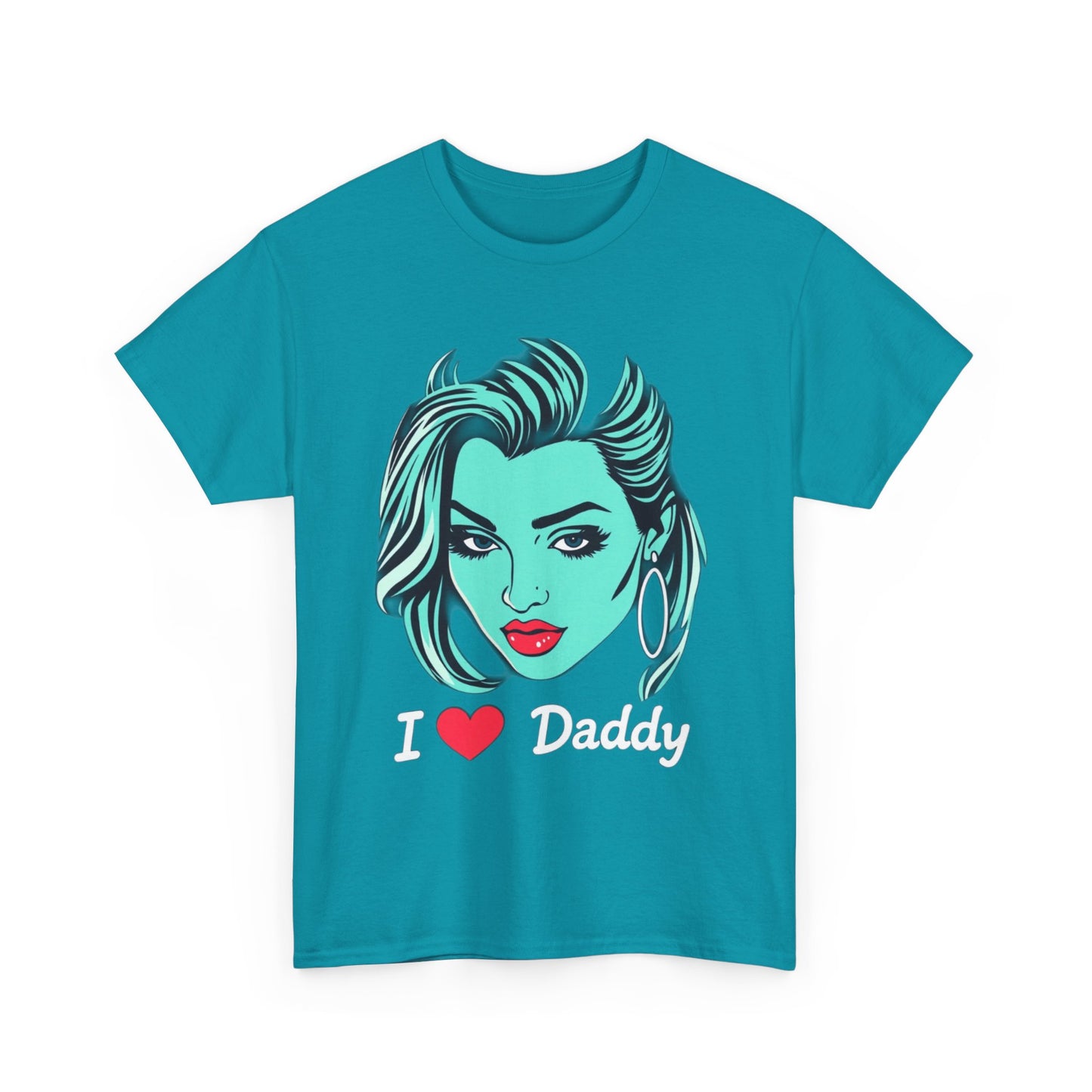 "I <3 Daddy" Heavy Cotton Tee