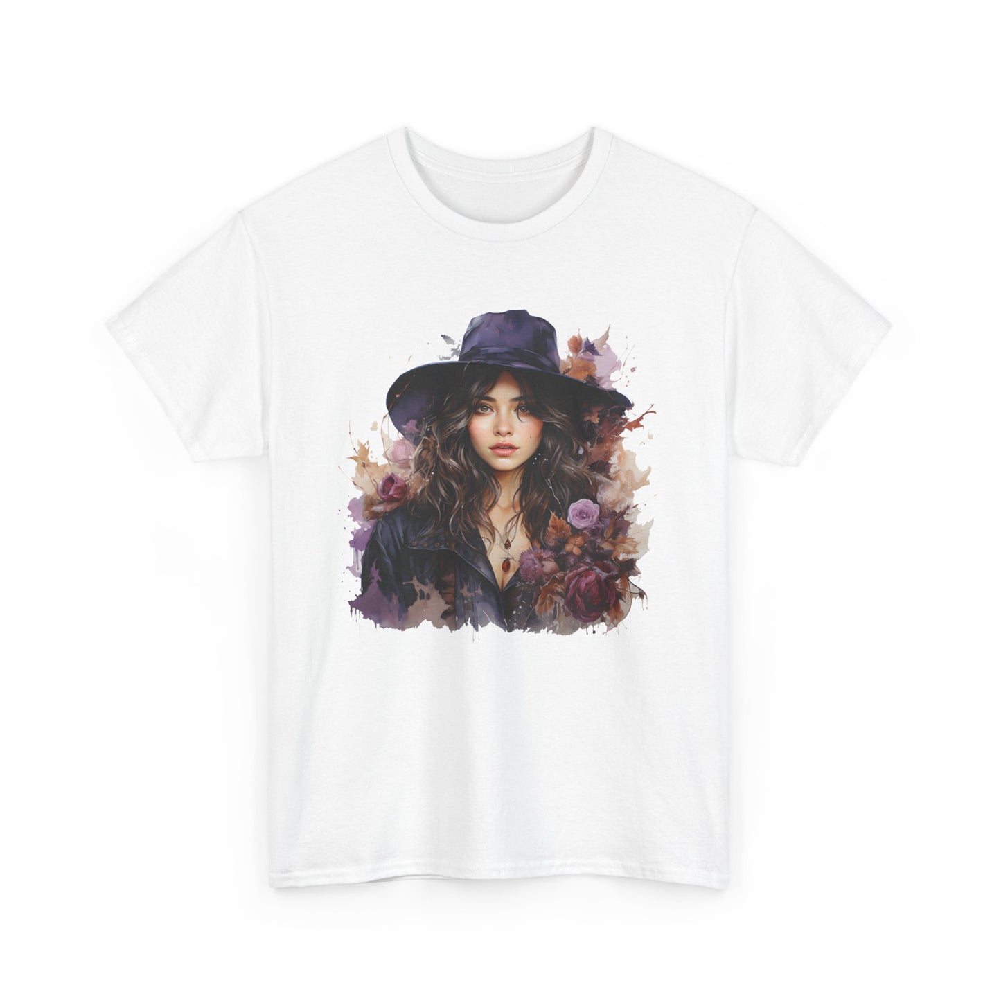 Dark Rose Witch Heavy Cotton Tee