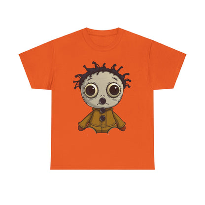 "Button Mouthed Voodoo Doll" Heavy Cotton Tee