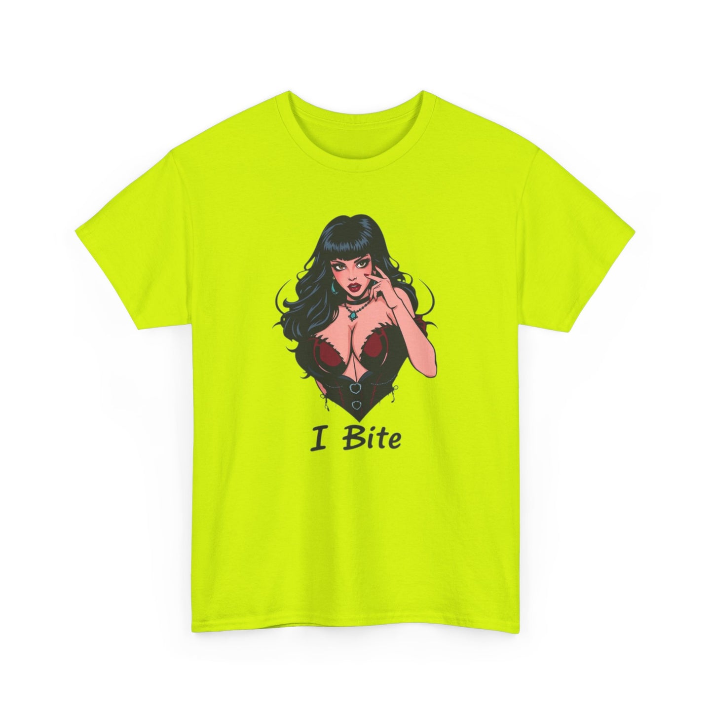 "I Bite" Heavy Cotton Tee