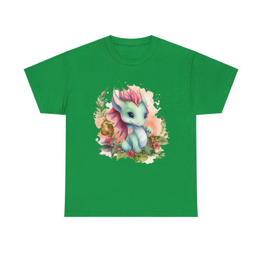 Red-Leafed Baby Dragon Heavy Cotton Tee