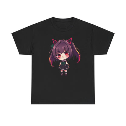 Chibi Demon Girl Heavy Cotton Tee