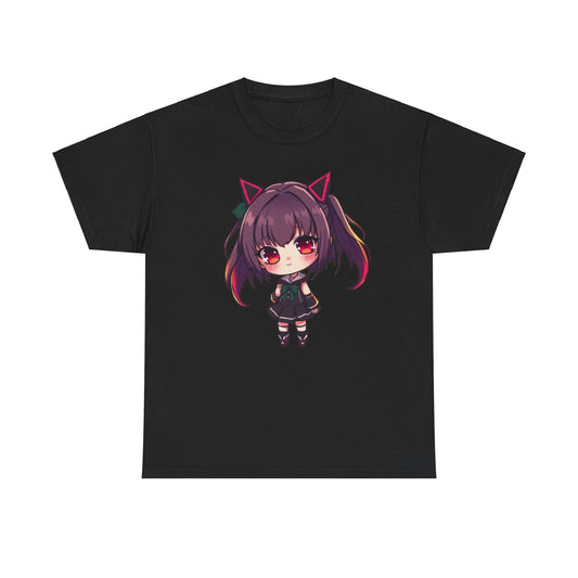 Chibi Demon Girl Heavy Cotton Tee