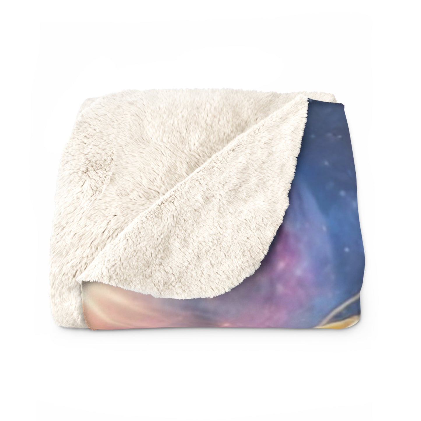 Anime Galactic Space Princess Sherpa Fleece Blanket