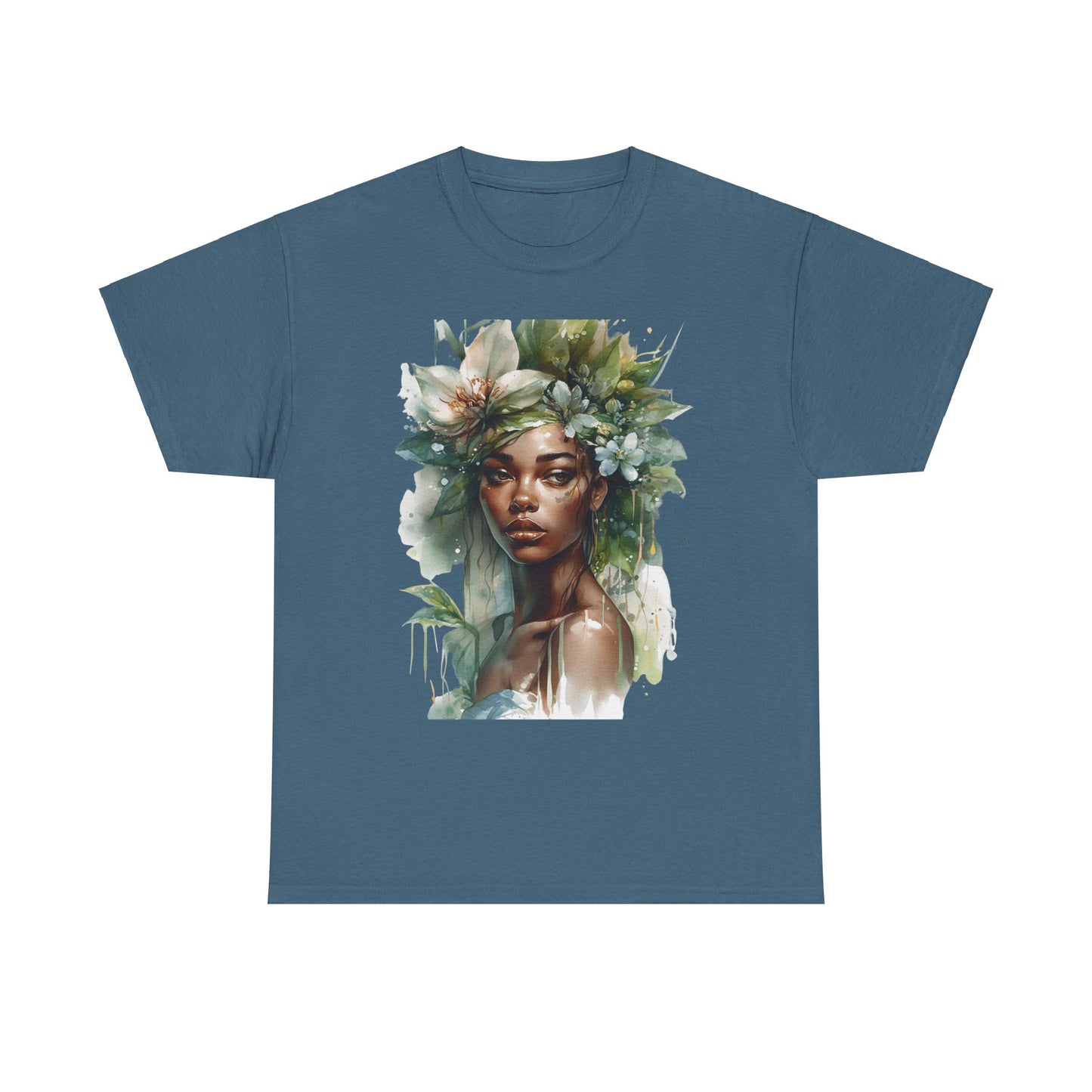 African Woman of the Lily's Heavy Cotton Tee