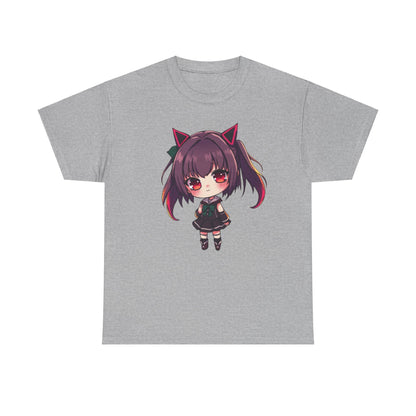 Chibi Demon Girl Heavy Cotton Tee