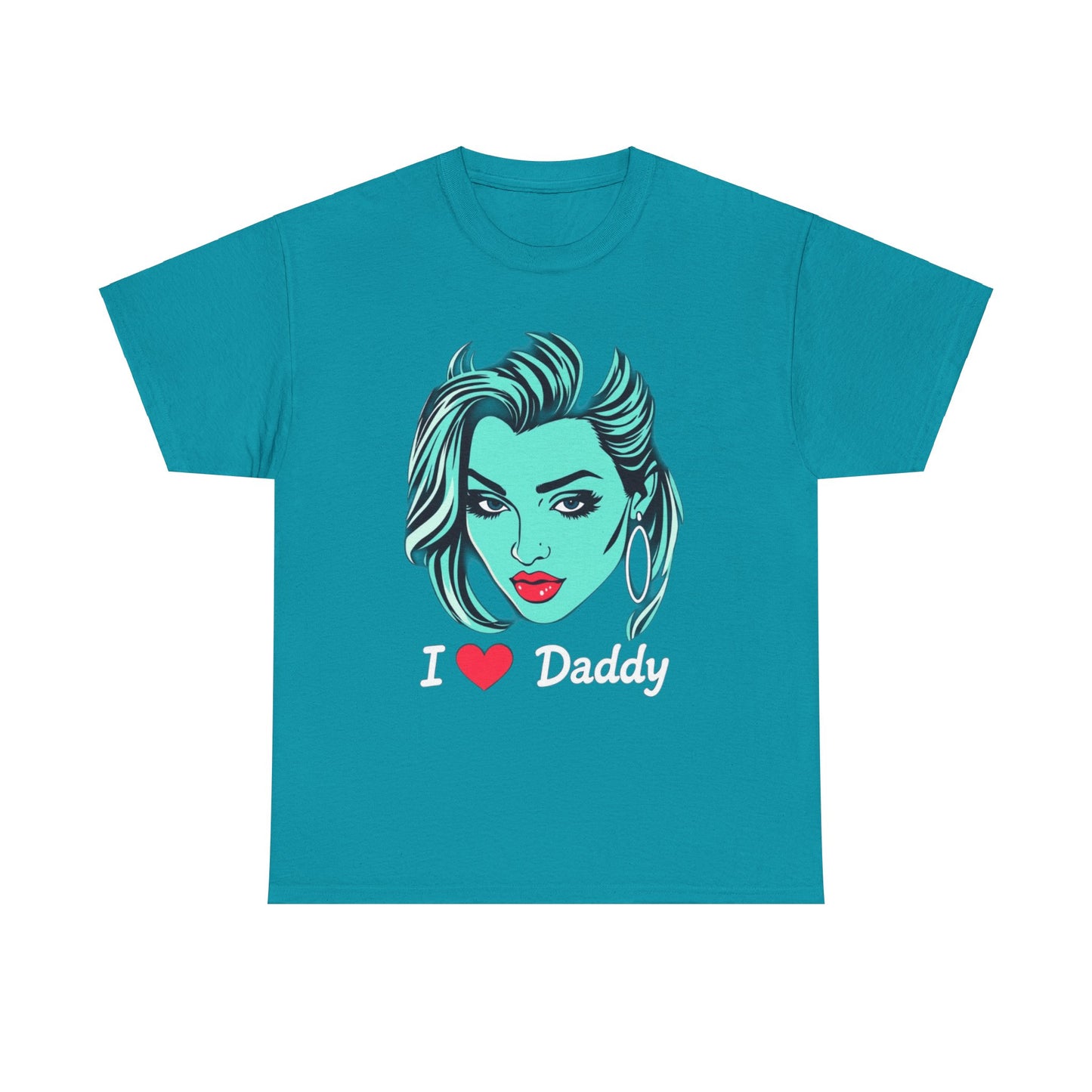 "I <3 Daddy" Heavy Cotton Tee