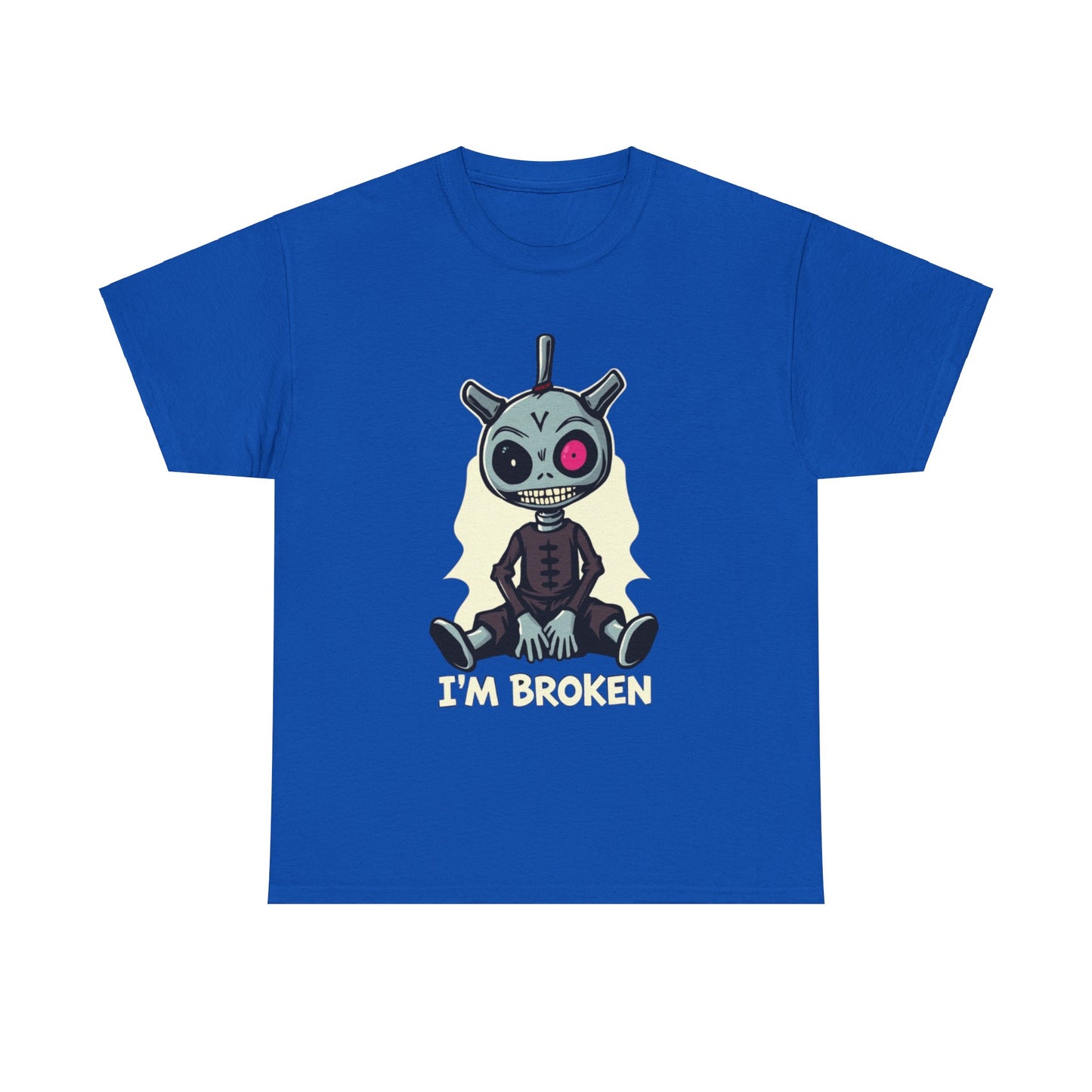 "I'm Broken" Heavy Cotton Tee