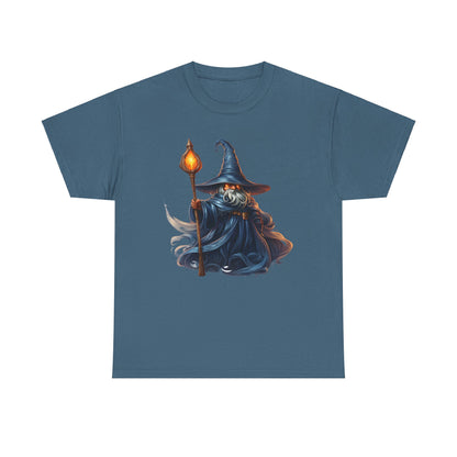 Ember-Eyed Fire Mage Heavy Cotton Tee