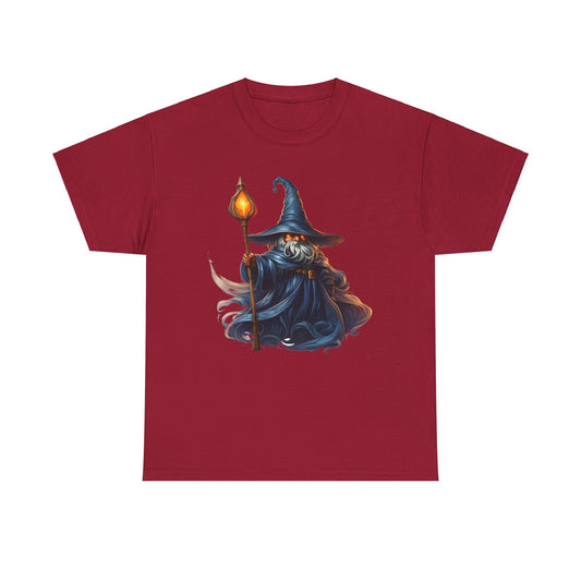 Ember-Eyed Fire Mage Heavy Cotton Tee