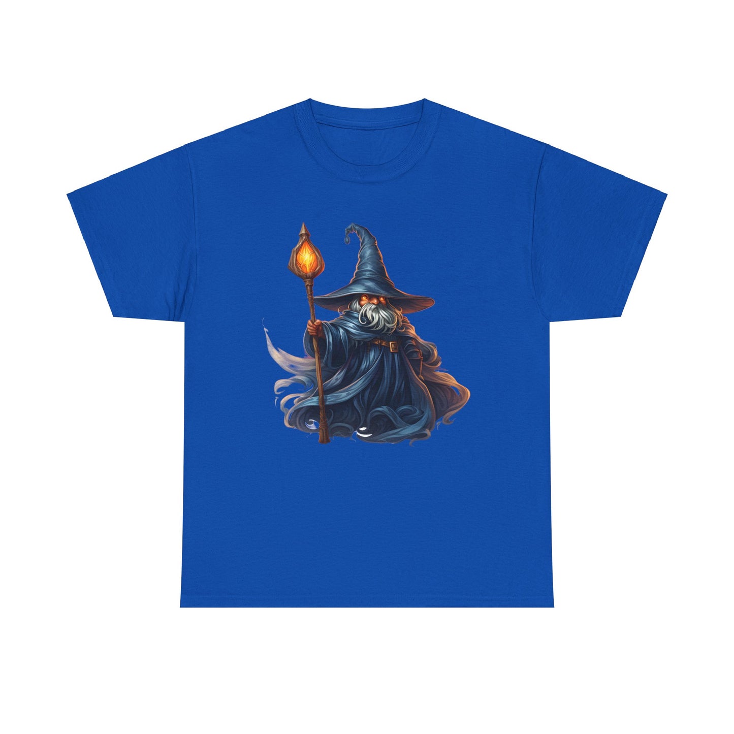 Ember-Eyed Fire Mage Heavy Cotton Tee