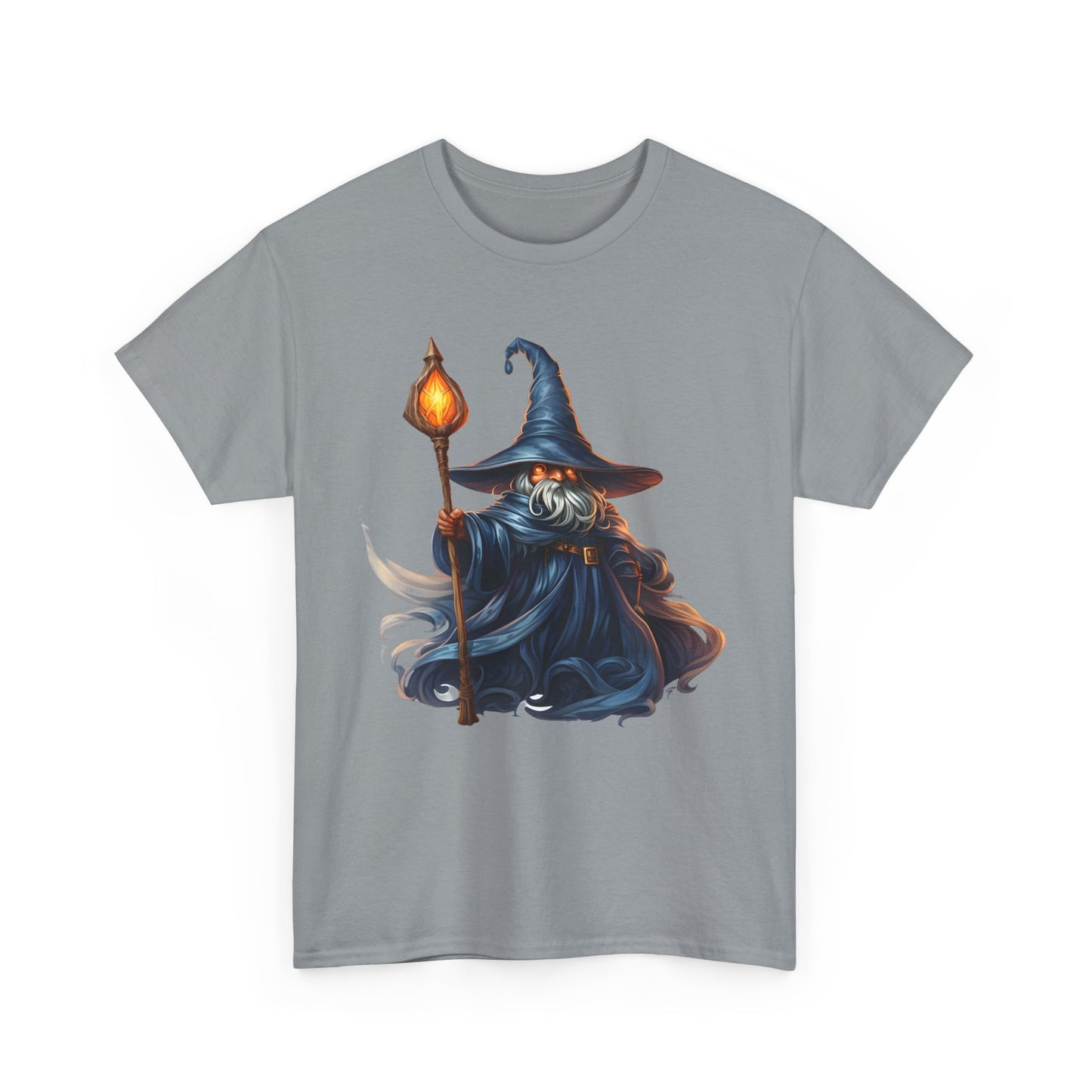 Ember-Eyed Fire Mage Heavy Cotton Tee