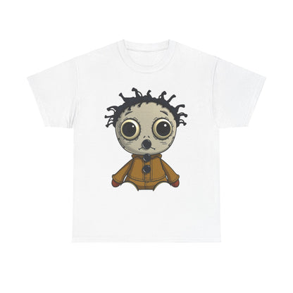 "Button Mouthed Voodoo Doll" Heavy Cotton Tee