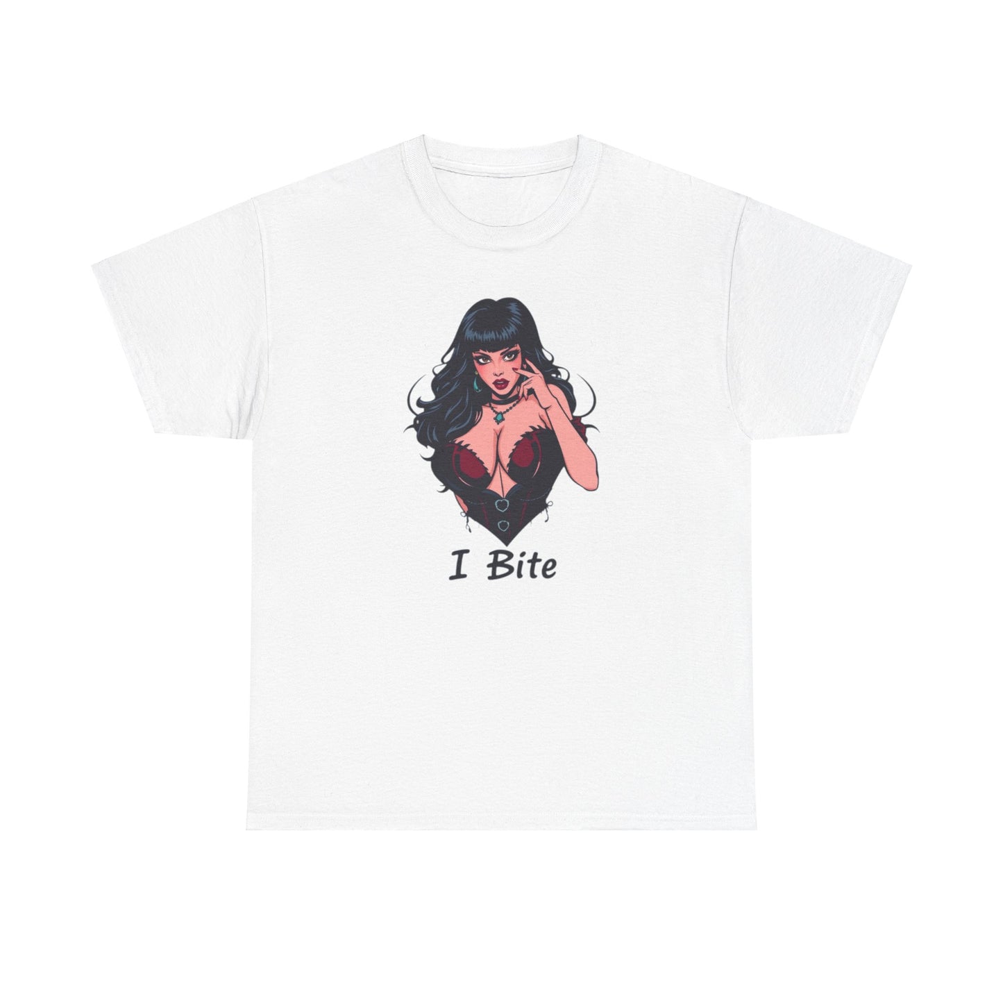 "I Bite" Heavy Cotton Tee