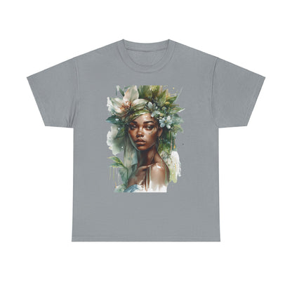 African Woman of the Lily's Heavy Cotton Tee