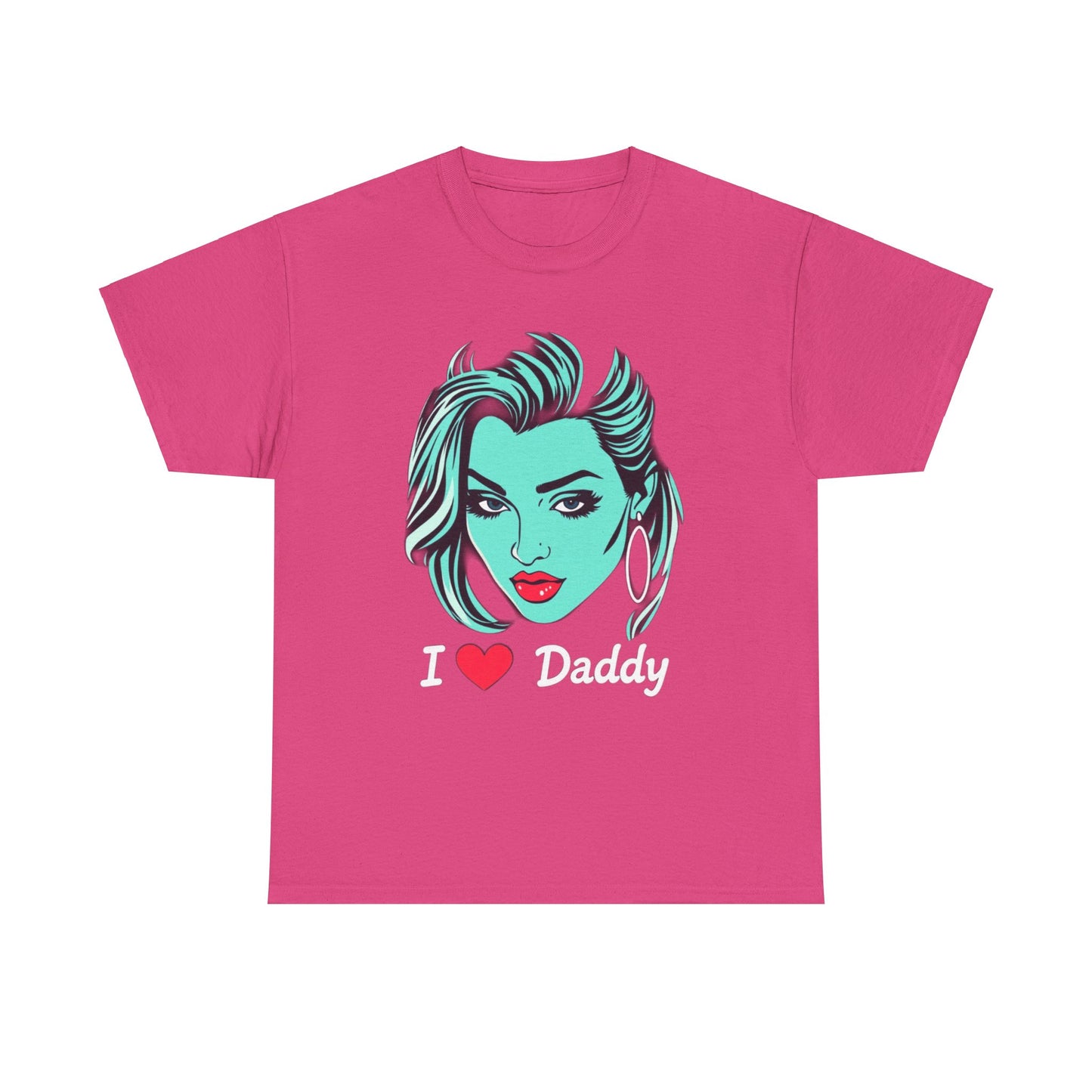 "I <3 Daddy" Heavy Cotton Tee