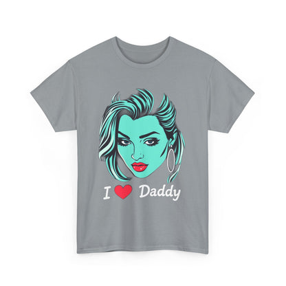 "I <3 Daddy" Heavy Cotton Tee