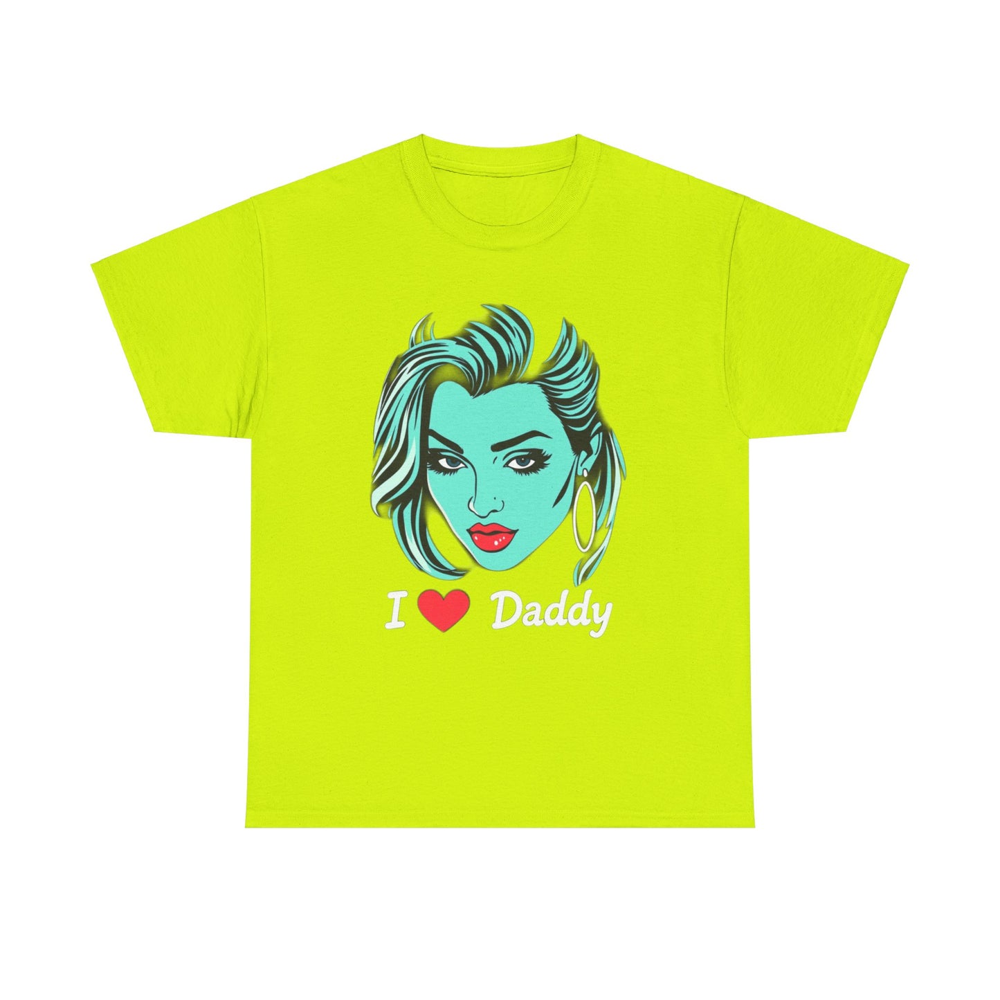 "I <3 Daddy" Heavy Cotton Tee