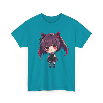 Chibi Demon Girl Heavy Cotton Tee