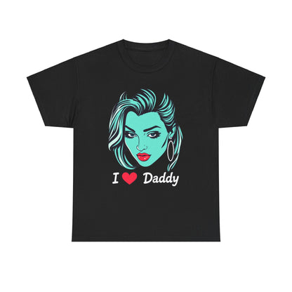 "I <3 Daddy" Heavy Cotton Tee