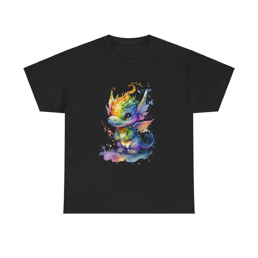 Rainbow Baby Dragon Heavy Cotton Tee