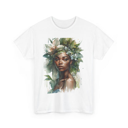 African Woman of the Lily's Heavy Cotton Tee