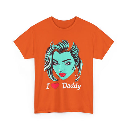 "I <3 Daddy" Heavy Cotton Tee