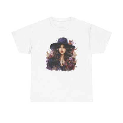 Dark Rose Witch Heavy Cotton Tee