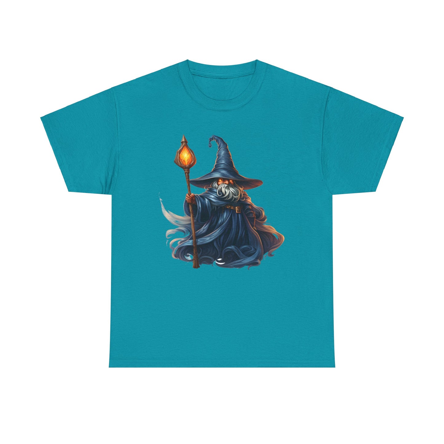 Ember-Eyed Fire Mage Heavy Cotton Tee