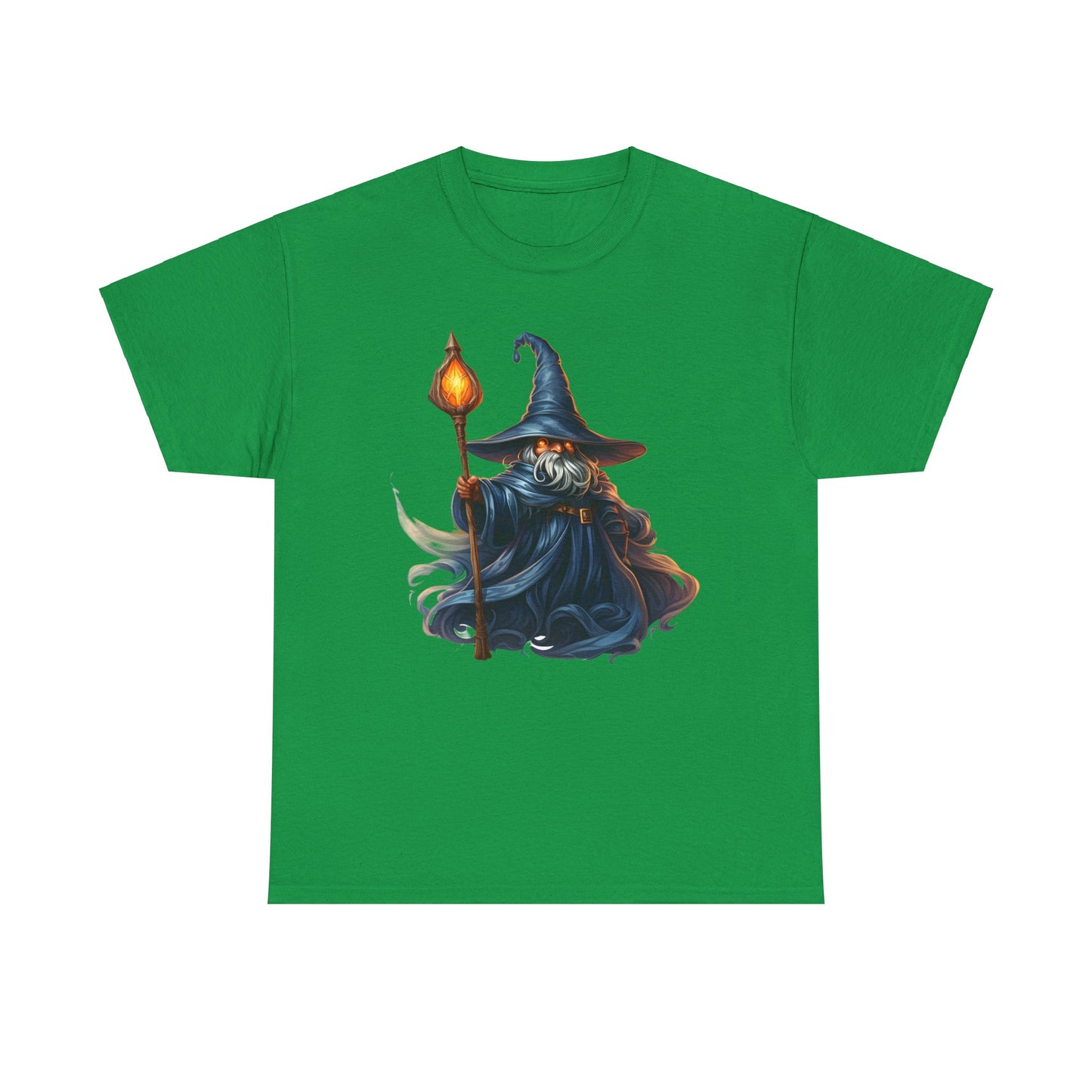 Ember-Eyed Fire Mage Heavy Cotton Tee