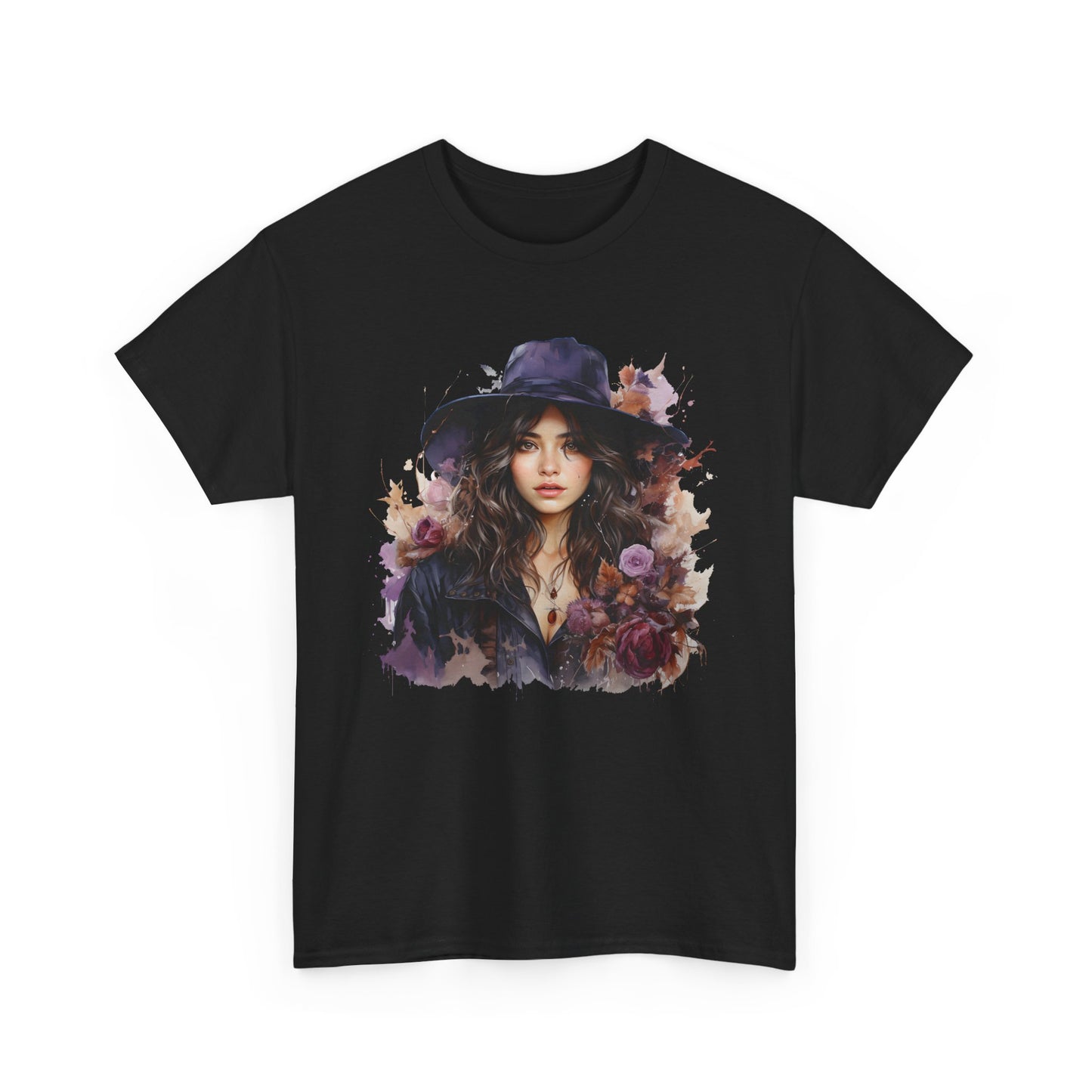 Dark Rose Witch Heavy Cotton Tee