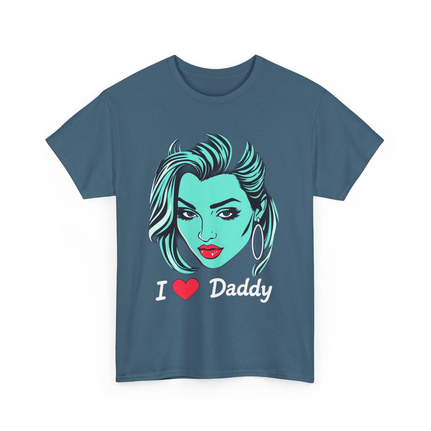 "I <3 Daddy" Heavy Cotton Tee