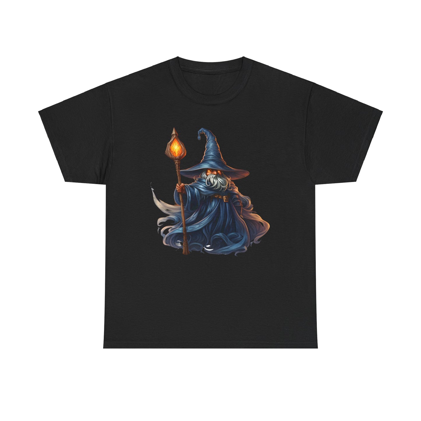 Ember-Eyed Fire Mage Heavy Cotton Tee