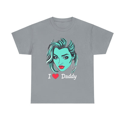 "I <3 Daddy" Heavy Cotton Tee