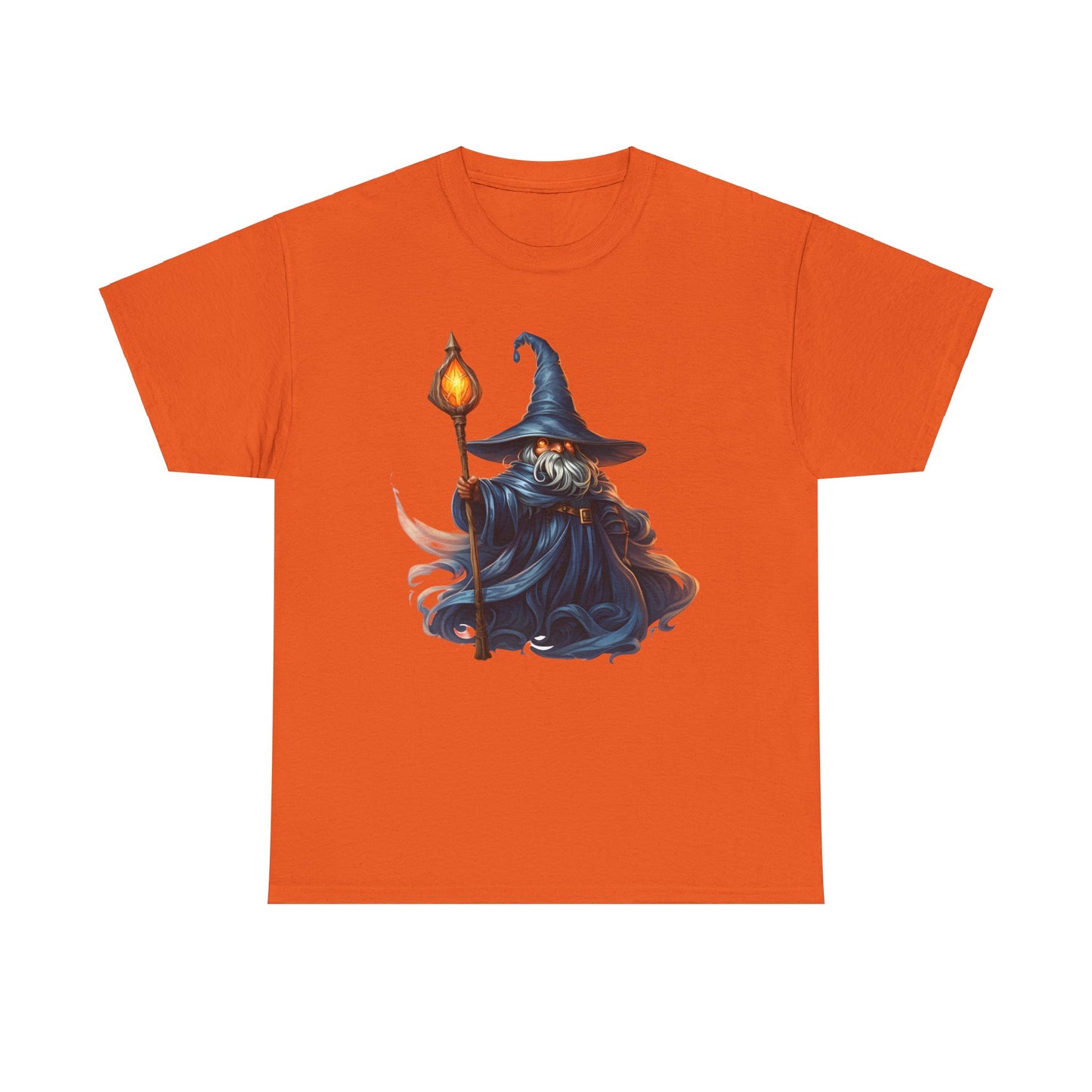 Ember-Eyed Fire Mage Heavy Cotton Tee