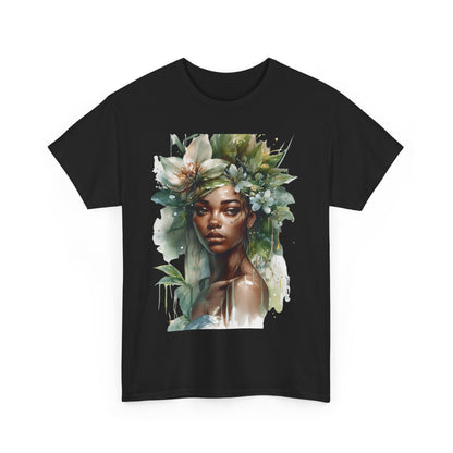 African Woman of the Lily's Heavy Cotton Tee