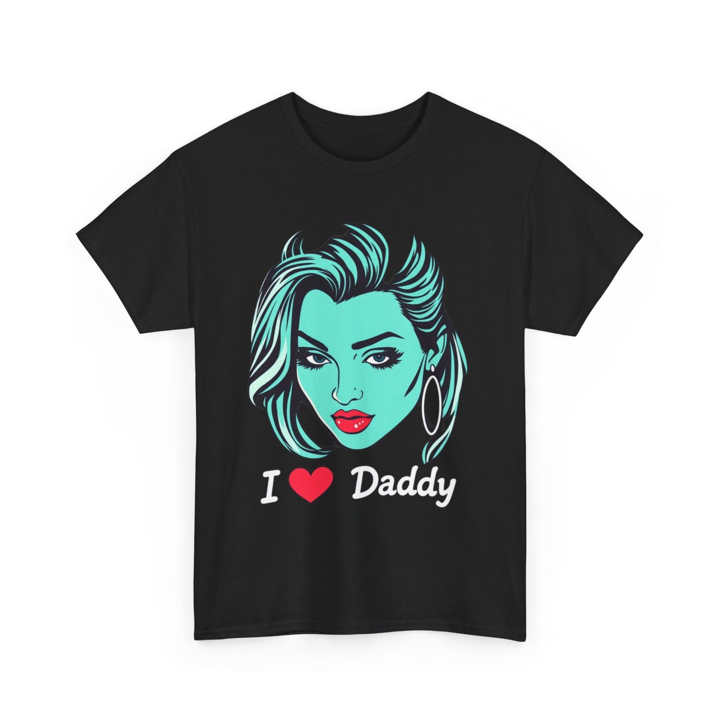 "I <3 Daddy" Heavy Cotton Tee