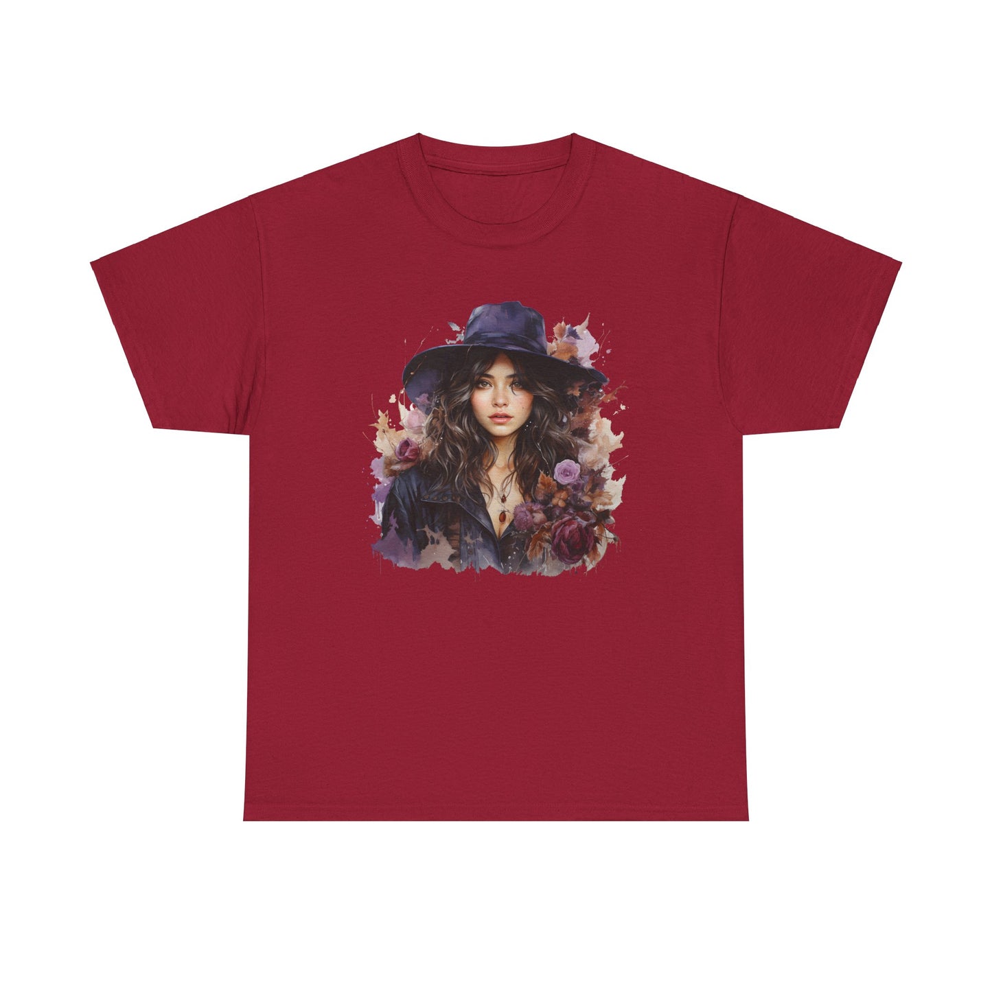 Dark Rose Witch Heavy Cotton Tee