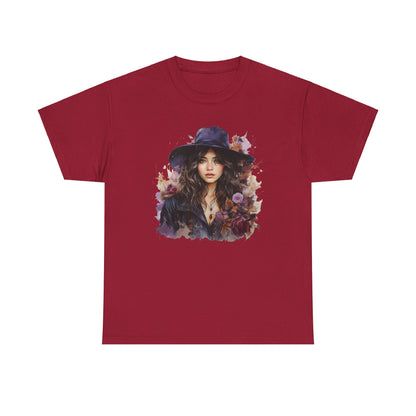 Dark Rose Witch Heavy Cotton Tee