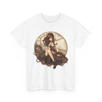 Sitting Gear Girl Heavy Cotton Tee