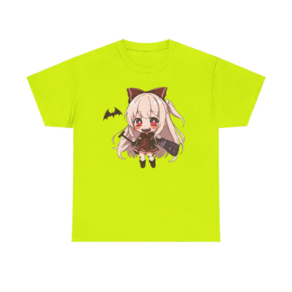 Chibi Vampire Girl Heavy Cotton Tee