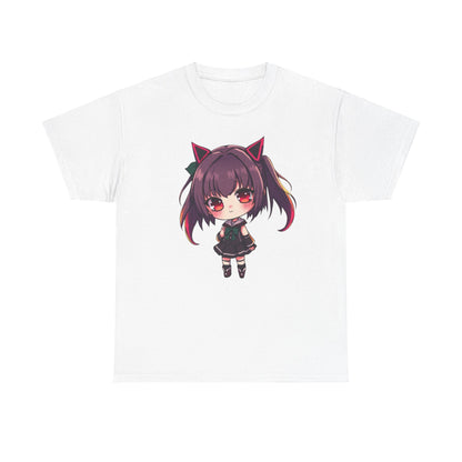 Chibi Demon Girl Heavy Cotton Tee