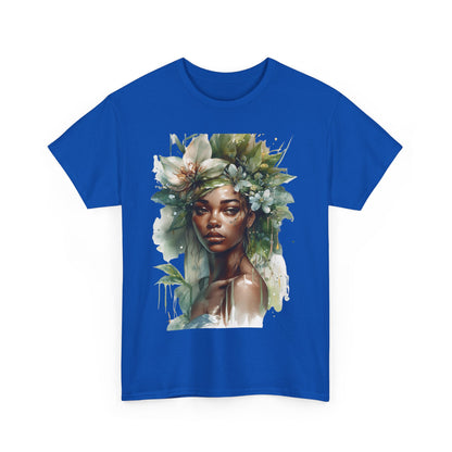 African Woman of the Lily's Heavy Cotton Tee