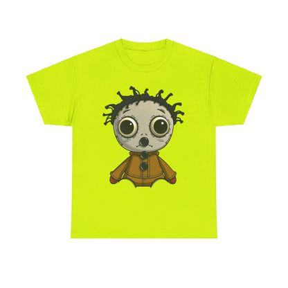 "Button Mouthed Voodoo Doll" Heavy Cotton Tee