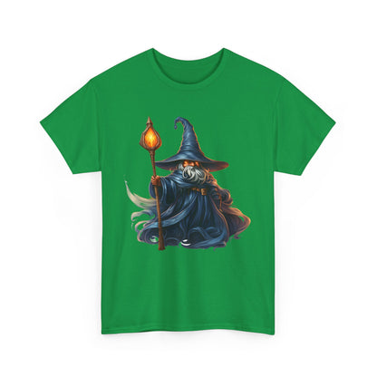 Ember-Eyed Fire Mage Heavy Cotton Tee