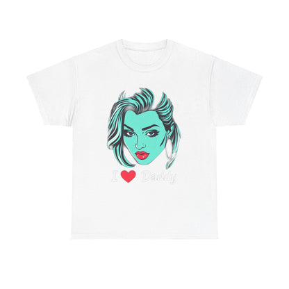 "I <3 Daddy" Heavy Cotton Tee