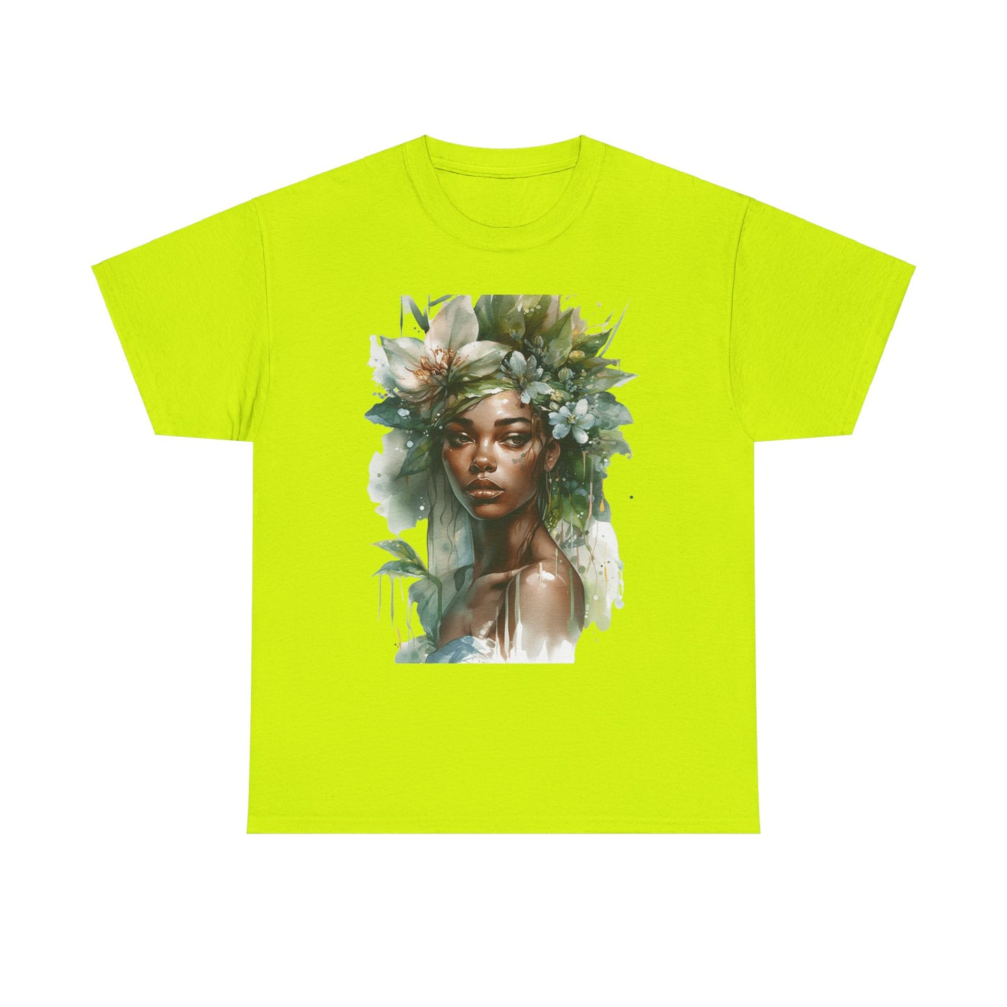 African Woman of the Lily's Heavy Cotton Tee