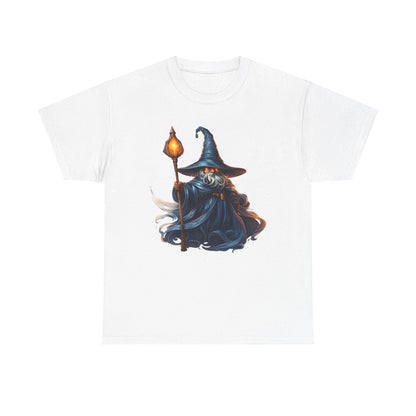 Ember-Eyed Fire Mage Heavy Cotton Tee