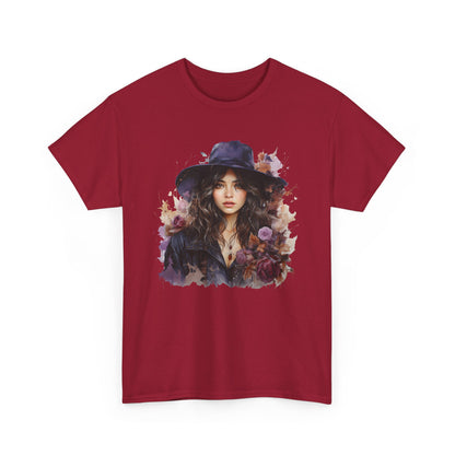 Dark Rose Witch Heavy Cotton Tee