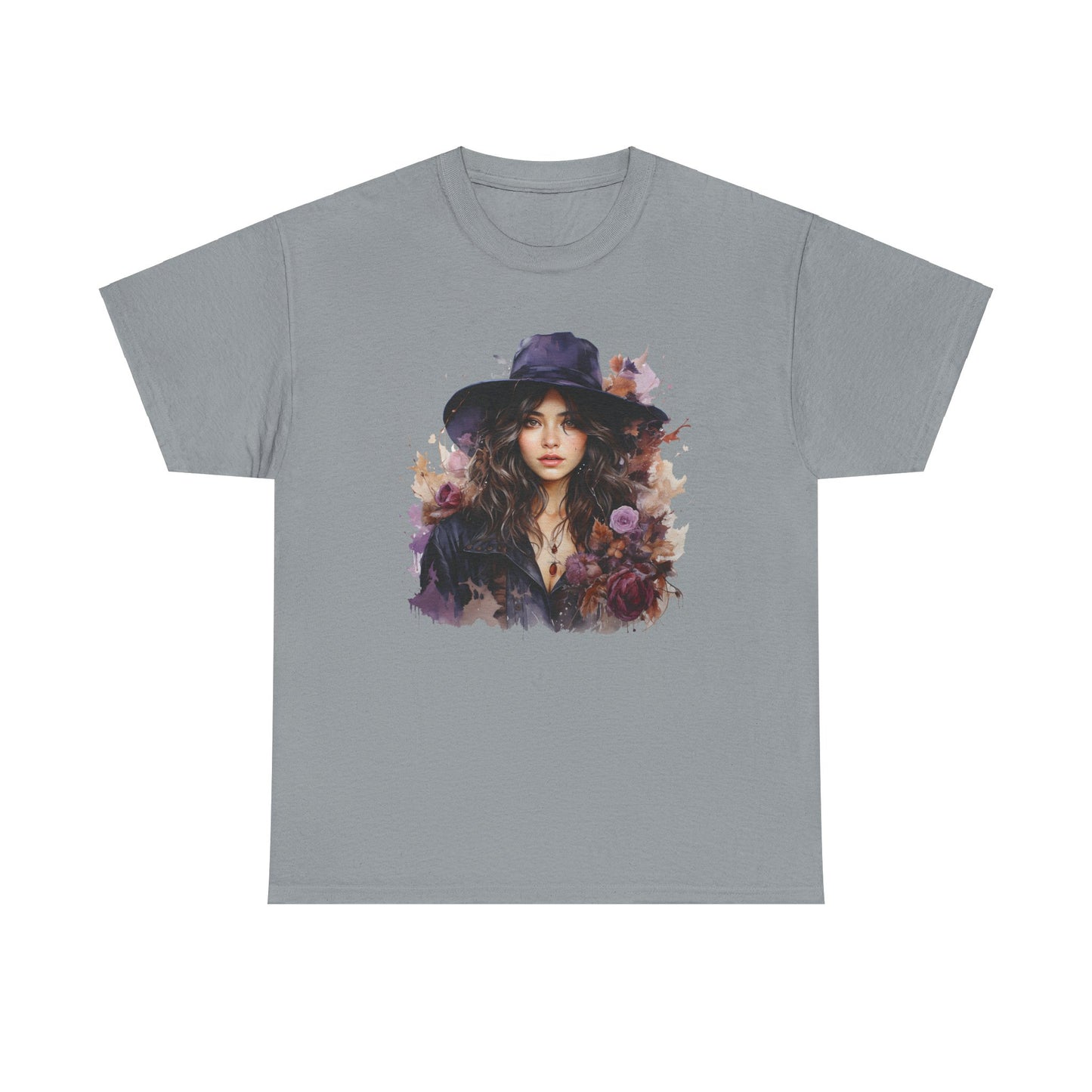 Dark Rose Witch Heavy Cotton Tee